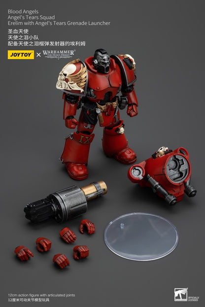 Angel's Tears Squad Erelim with Angel's Tears Grenade Launcher Blood Angels