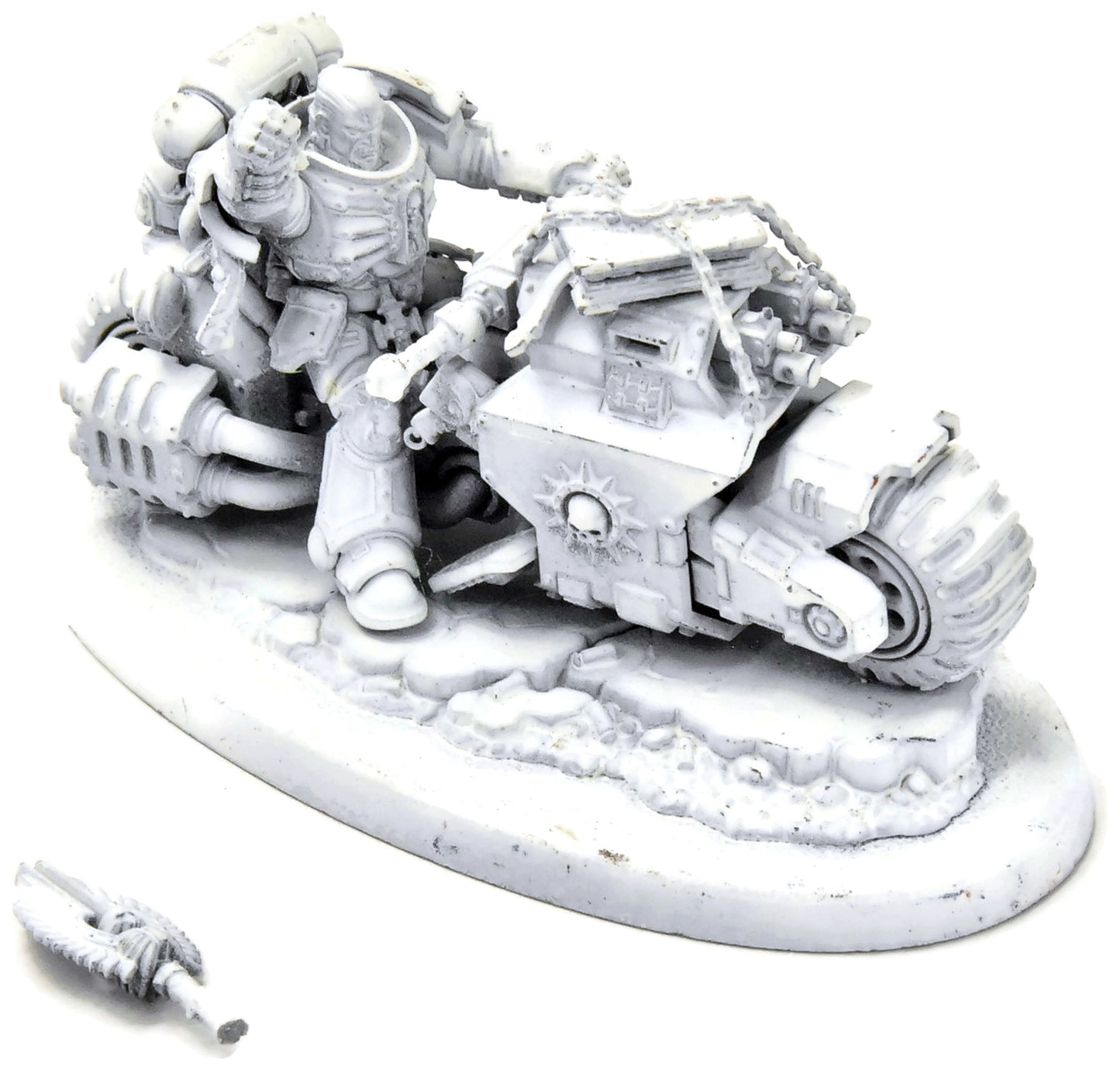 SPACE MARINES Chaplain on Bike #1 Warhammer 40K