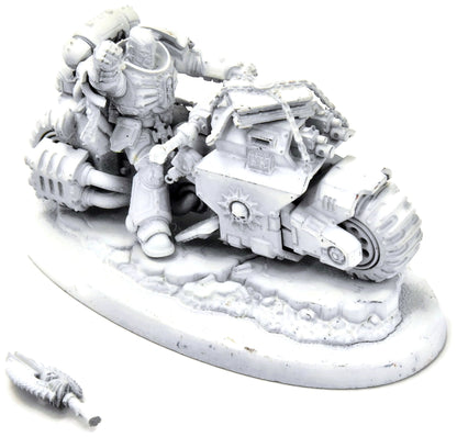 SPACE MARINES Chaplain on Bike #1 Warhammer 40K