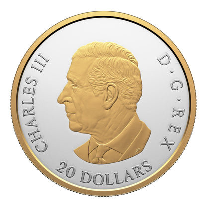 $20 1 oz Fine Silver Coin - Animal Portraits: Elk 2025 (250135)