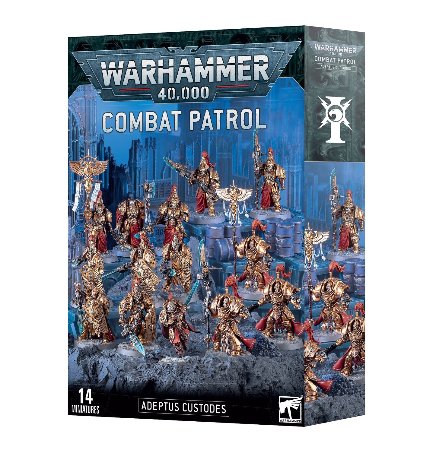 Adeptus Custodes de patrouille de combat