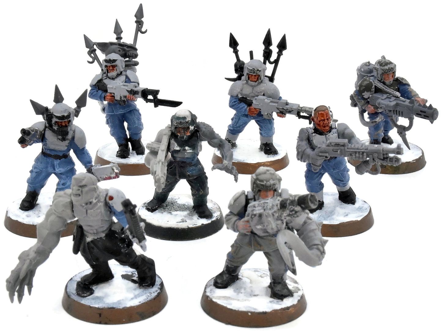 CHAOS SPACE MARINES 8 Chaos Cultists #1 CONVERTED Warhammer 40K