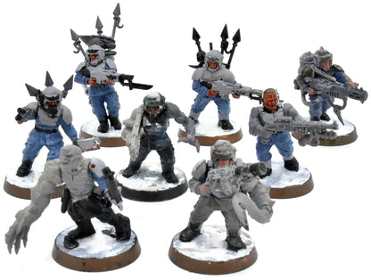 CHAOS SPACE MARINES 8 Chaos Cultists #1 CONVERTED Warhammer 40K