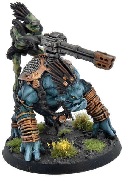 TAU EMPIRE Krootox Rider PRO PAINTED Warhammer 40K