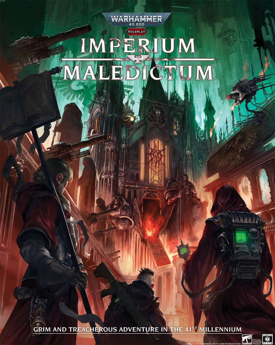 Livre de règles de base de Warhammer 40k Imperium Maledictum