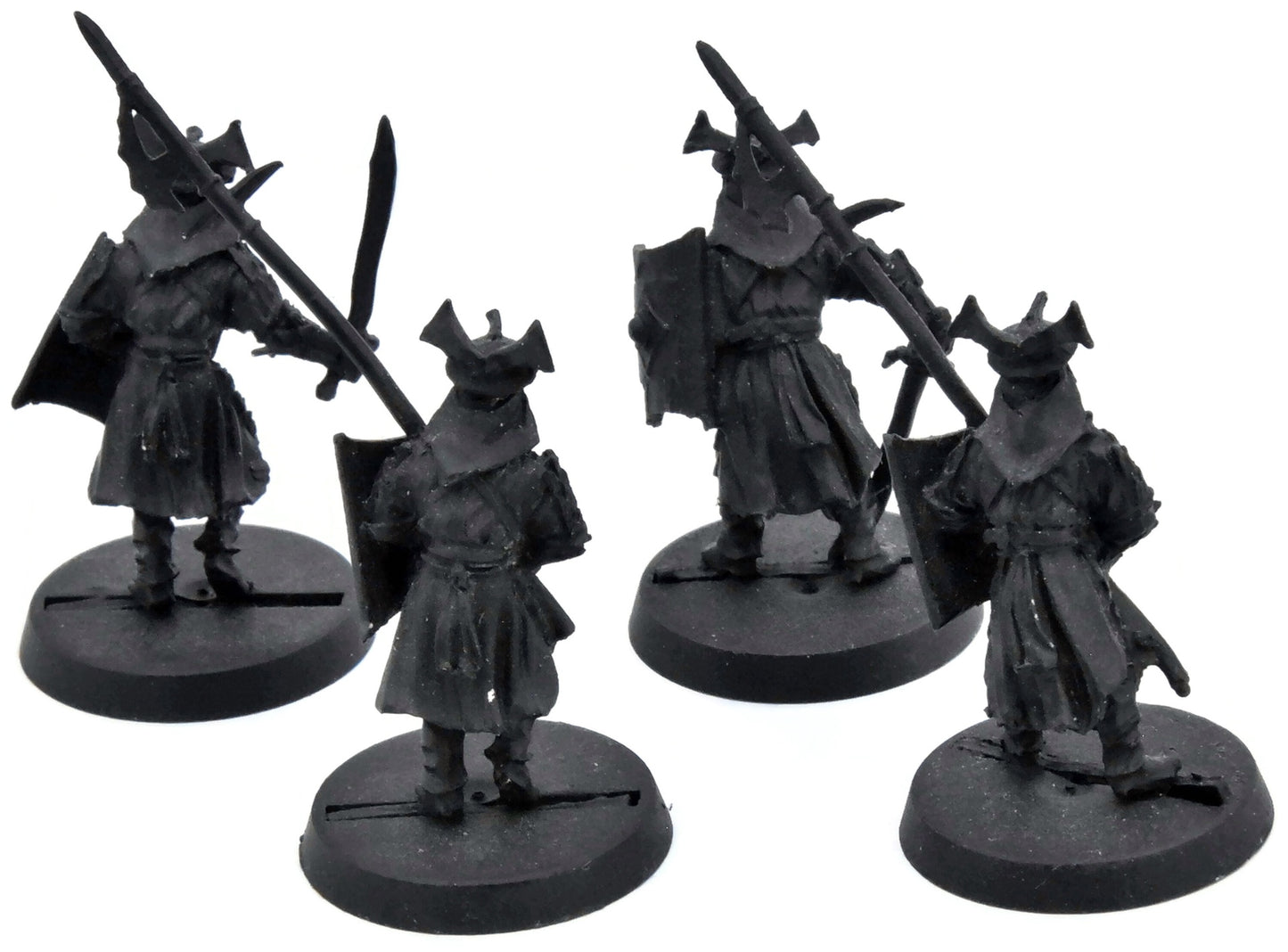 MIDDLE-EARTH 4 Easterling Warriors #3 METAL LOTR Easterlings