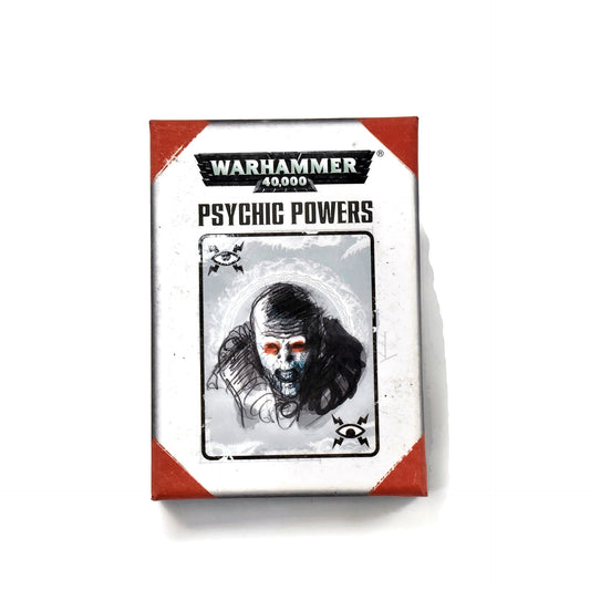 WARHAMMER Psychic Powers Used Very Good Condition Warhammer 40K