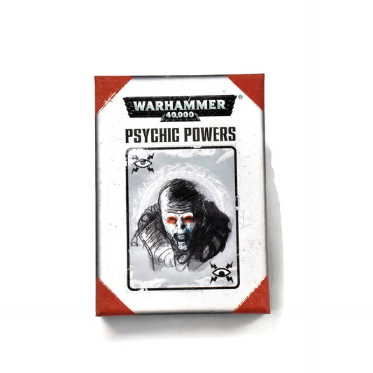 WARHAMMER Psychic Powers Used Very Good Condition Warhammer 40K