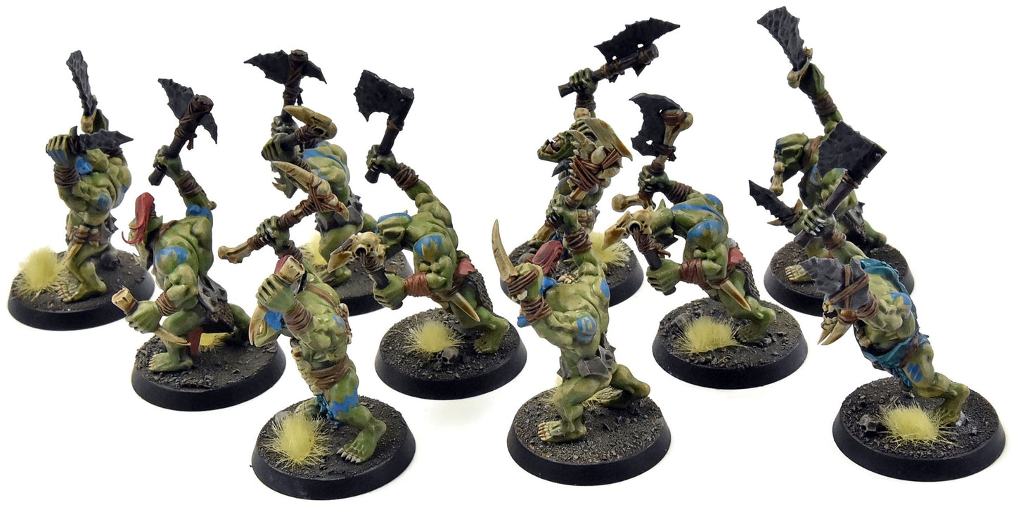 ORRUK WARCLANS 10 Savage Orruks #4 PRO PAINTED Sigmar
