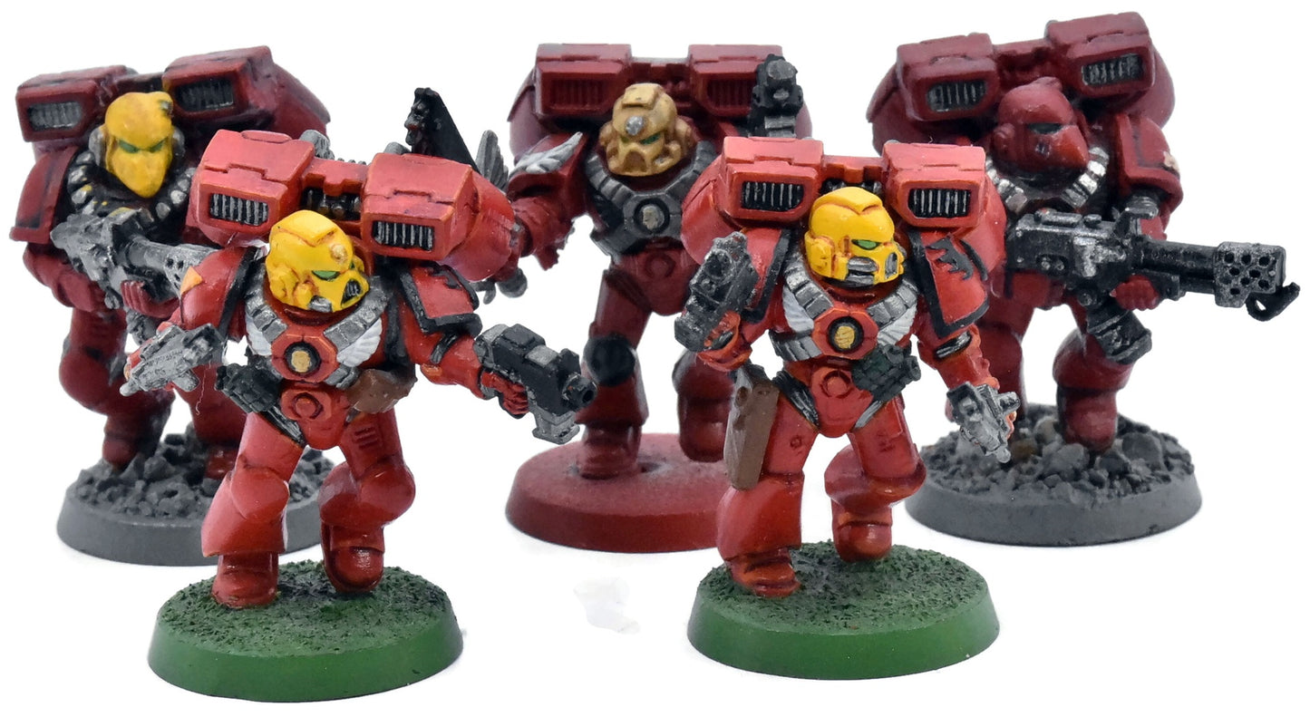 BLOOD ANGELS 5 Assault Intercessors With Jump Pack #1 Warhammer 40K