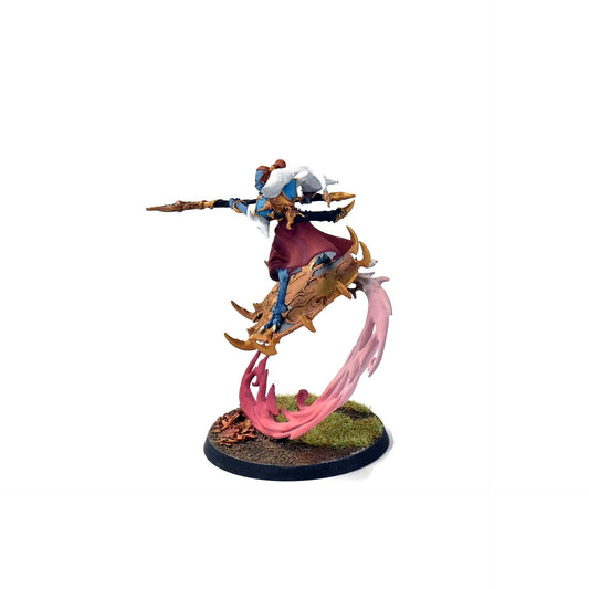 DISCIPLES OF TZEENTCH Magister on Disk of Tzeentch WELL PAINTED Sigmar #2