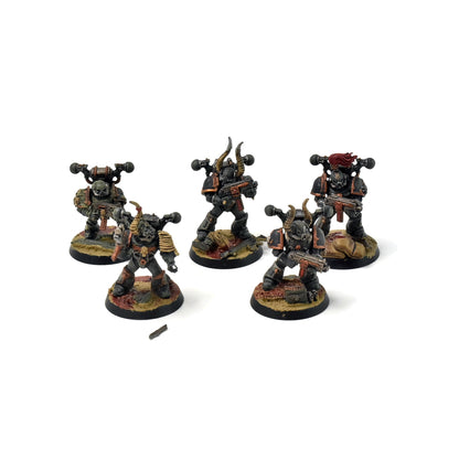 CHAOS SPACE MARINES 5 Chaos Marines #1 40K Plague marines