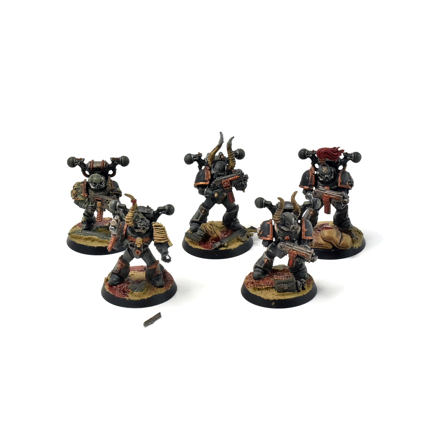 CHAOS SPACE MARINES 5 Chaos Marines #1 40K Plague marines