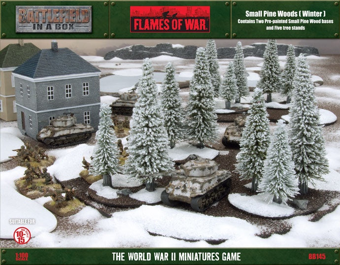 Battlefield In A Box - Small Pine Wood (winter)