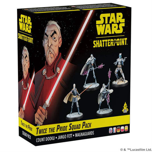 Star Wars - Shatterpoint - Twice the Pride - Count Dooku Squad Pack