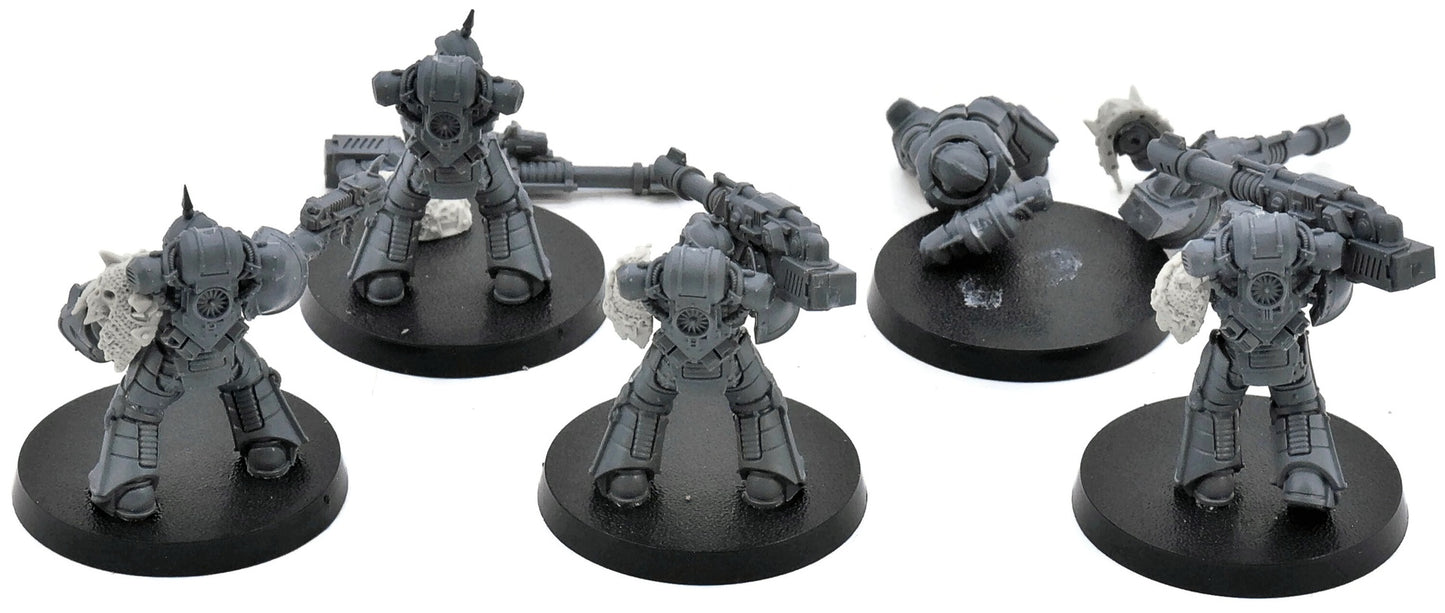 CHAOS SPACE MARINES 5 Havocs #2 CONVERTED Warhammer 40K