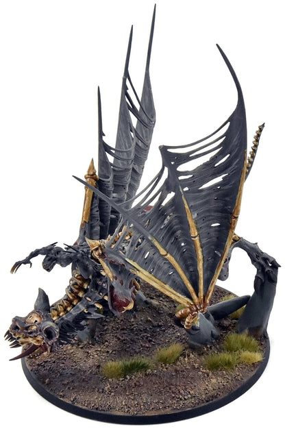 FLESH-EATER COURTS Abhorrent Ghoul King On Terrorgheist #1 PRO-PAINTED Sigmar