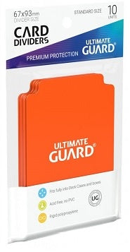 Ultimate Guard Card Dividers Orange