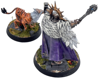 STORMCAST ETERNALS Lord Imperatant #1 WELL PAINTED Sigmar With Gryph Hound