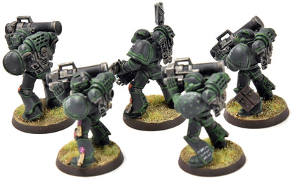 SPACE MARINES Missile Launcher Devastator Squad #1 PRO PAINTED Warhammer 40K
