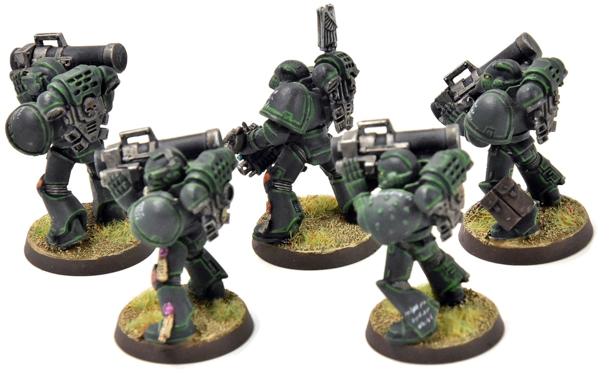 SPACE MARINES Missile Launcher Devastator Squad #1 PRO PAINTED Warhammer 40K