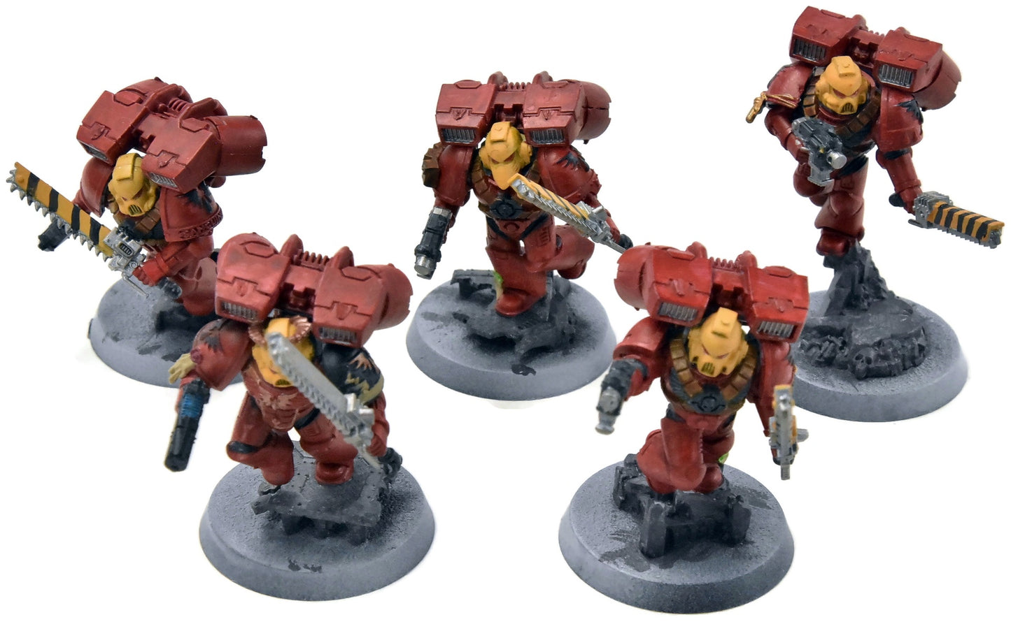 BLOOD ANGELS 5 Assault Marines with Jump Pack #2 Warhammer 40K