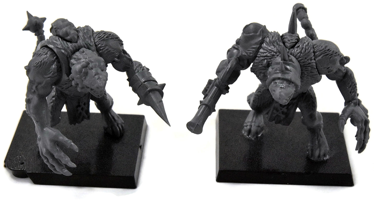 SKAVEN 2 Rat Ogre #1 Fantasy broken base