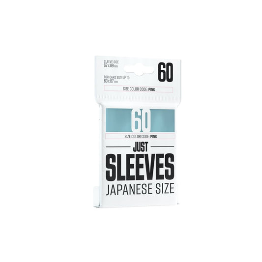 Just Sleeves: Japanese Size Clear (60)