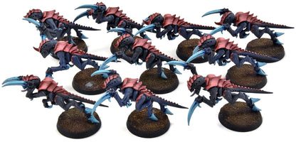 TYRANIDS 10 Hormagants #3 WELL PAINTED Warhammer 40K Brood