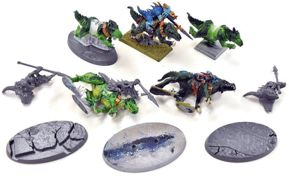 SERAPHON 5 Saurus Knights #2 Sigmar missing some parts