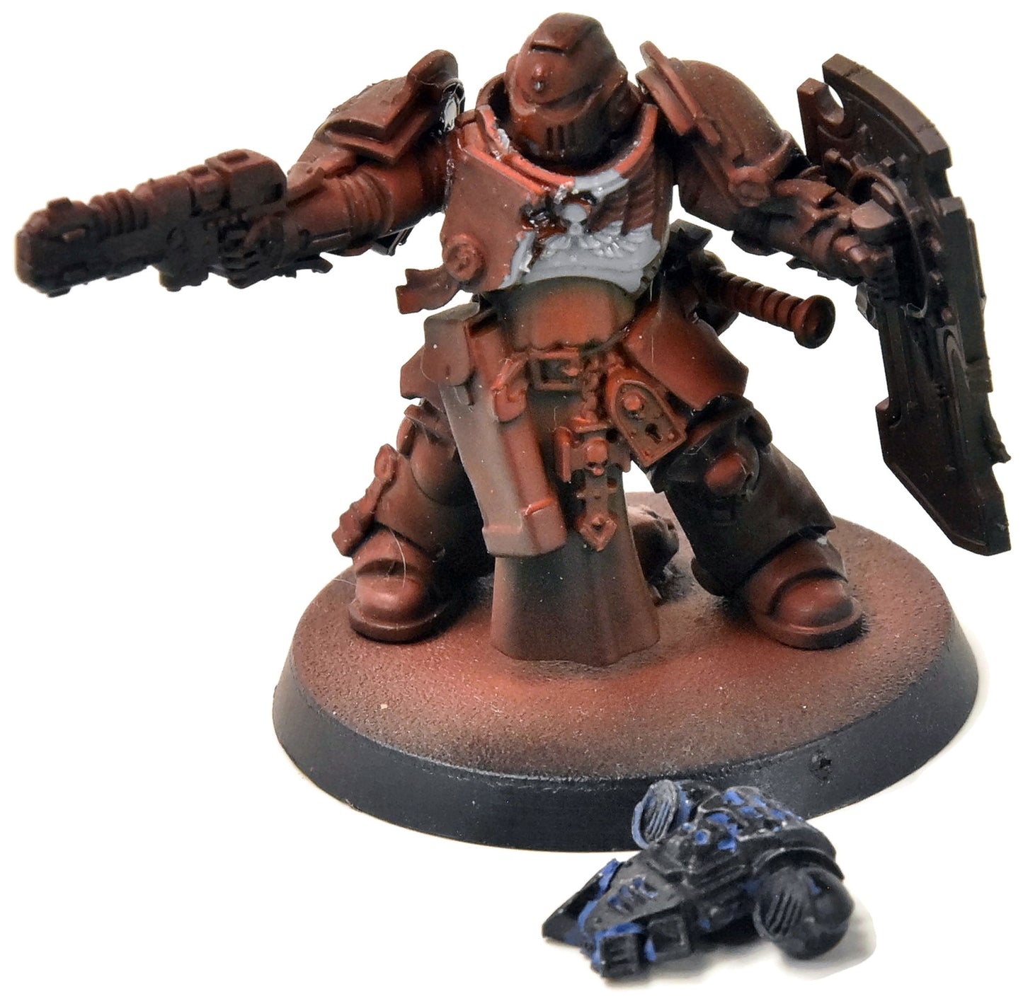 SPACE MARINES Lieutenant With Shield #5 Warhammer 40K