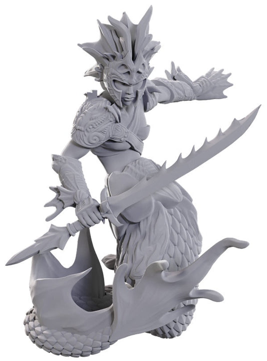 D&D Unpainted Minis Wv25 Merfolk Scout