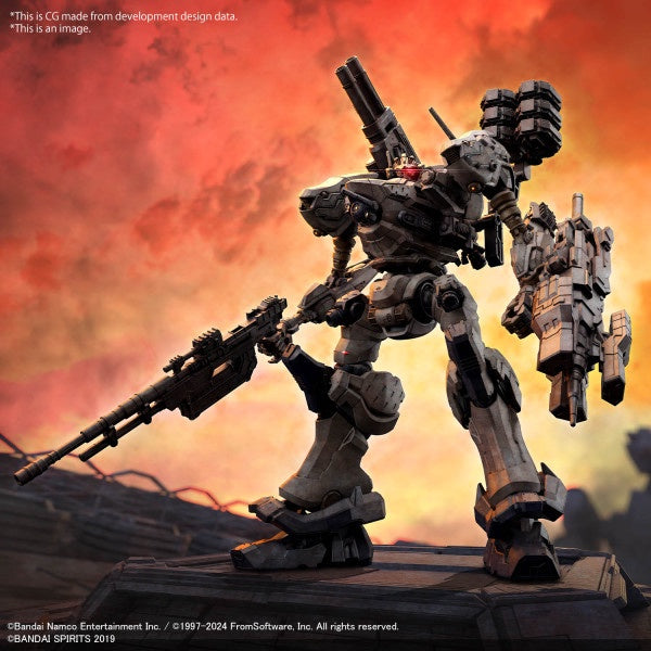 ARMORED CORE VI FIRES OF RUBICON RaD CC-2000 ORBITER NIGHTFALL 30MM Bandai