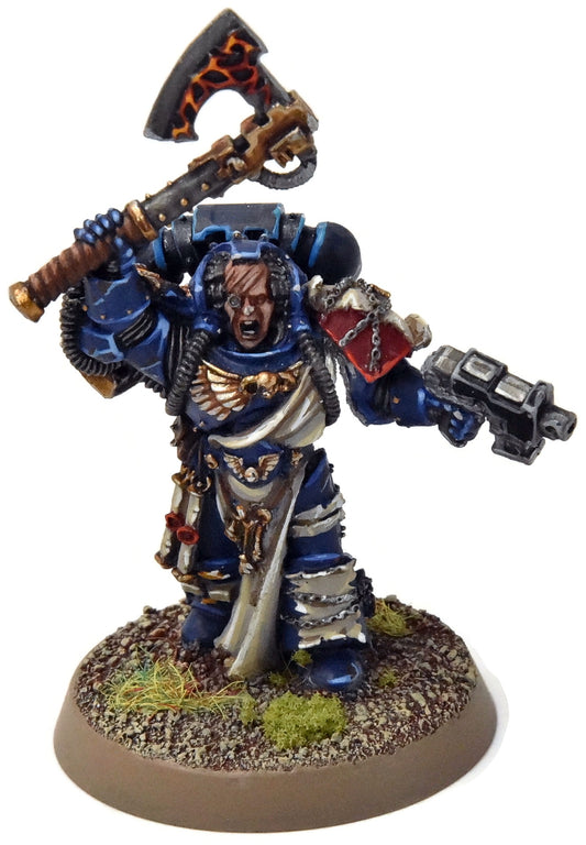 SPACE MARINES Librarian #1 METAL PRO PAINTED Warhammer 40K