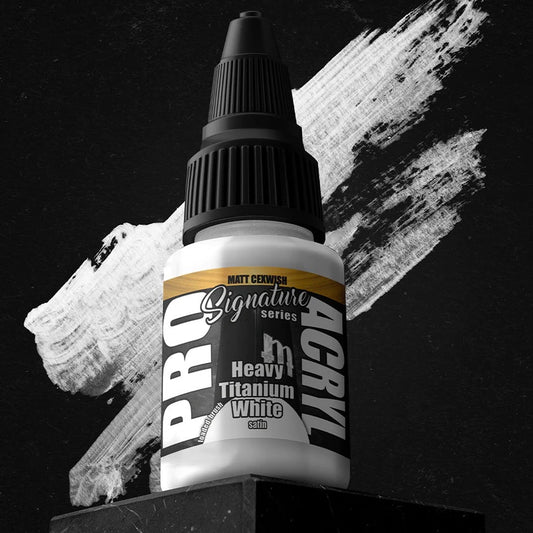 Pro Acryl Matt Cexwish Heavy Titanium White S21 (22ml)
