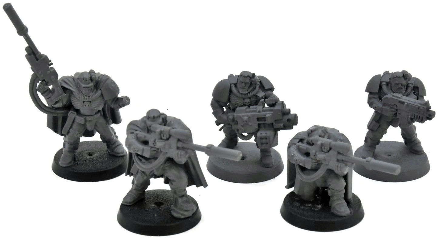 SPACE MARINES 5 Scouts With Sniper Rifles #1 Warhammer 40K 3158