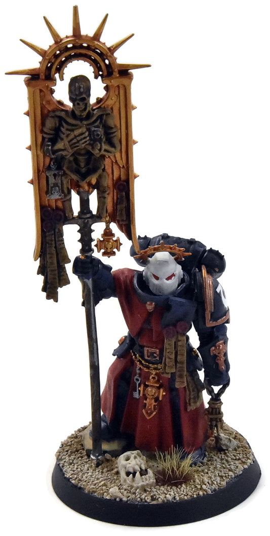 SPACE MARINES Primaris Ancient #1 WELL PAINTED Warhammer 40K Ultramarines