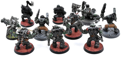 ORKS 10 Ork Boyz #8 Warhammer 40K 8620