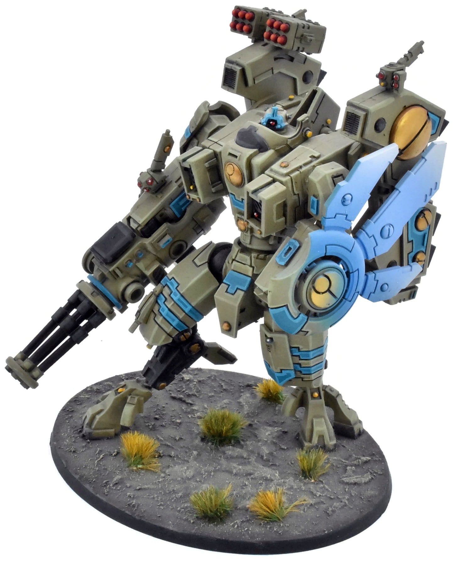 TAU EMPIRE Xv104 Riptide Battlesuit #1 WELL PAINTED Warhammer 40K 2250