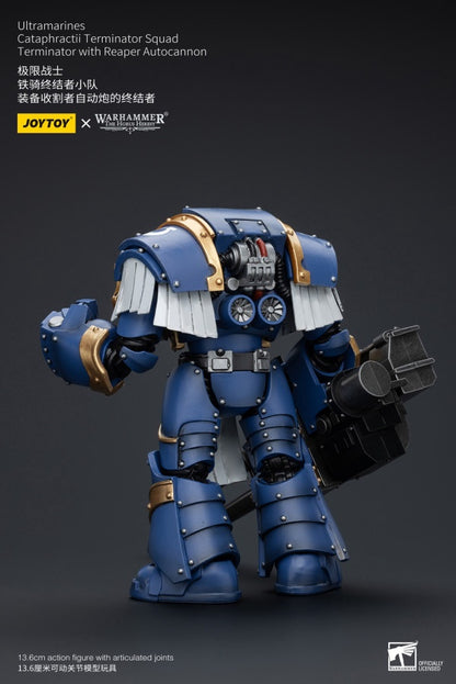 Cataphractii Terminator Squad Terminator with Reaper Autocannon Ultramarines
