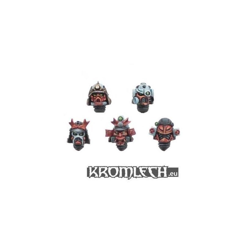 Cyber Samurai Heads (10)