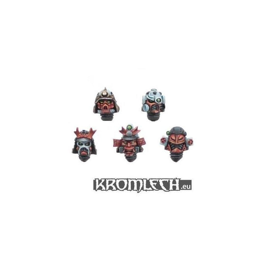Cyber Samurai Heads (10)