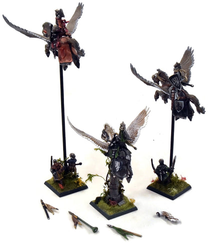 BRETONNIA 3 Pegasus Knights #2 broken Warhammer Fantasy