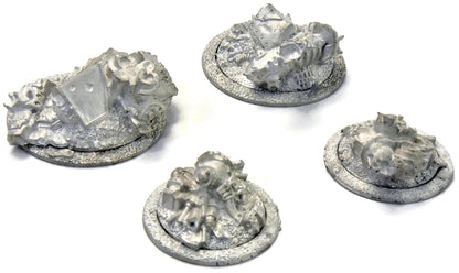 WARMACHINE 4 Objective Markers #1 METAL