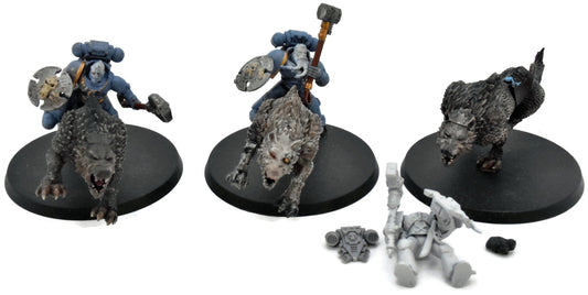 SPACE WOLVES 3 Thunderwolf Cavalry #1 Warhammer 40K 3400