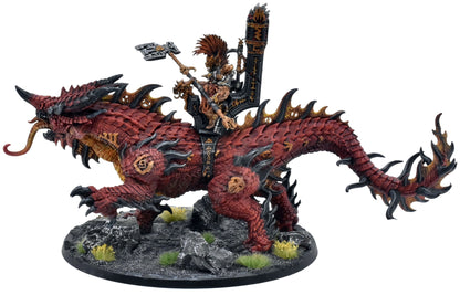 FYRESLAYERS Auric Runefather Magmadroth #4 WELL PAINTED Warhammer Sigmar