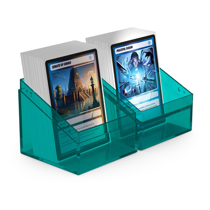 Ultimate Guard Deck Case Boulder 100+ Clear Malachite