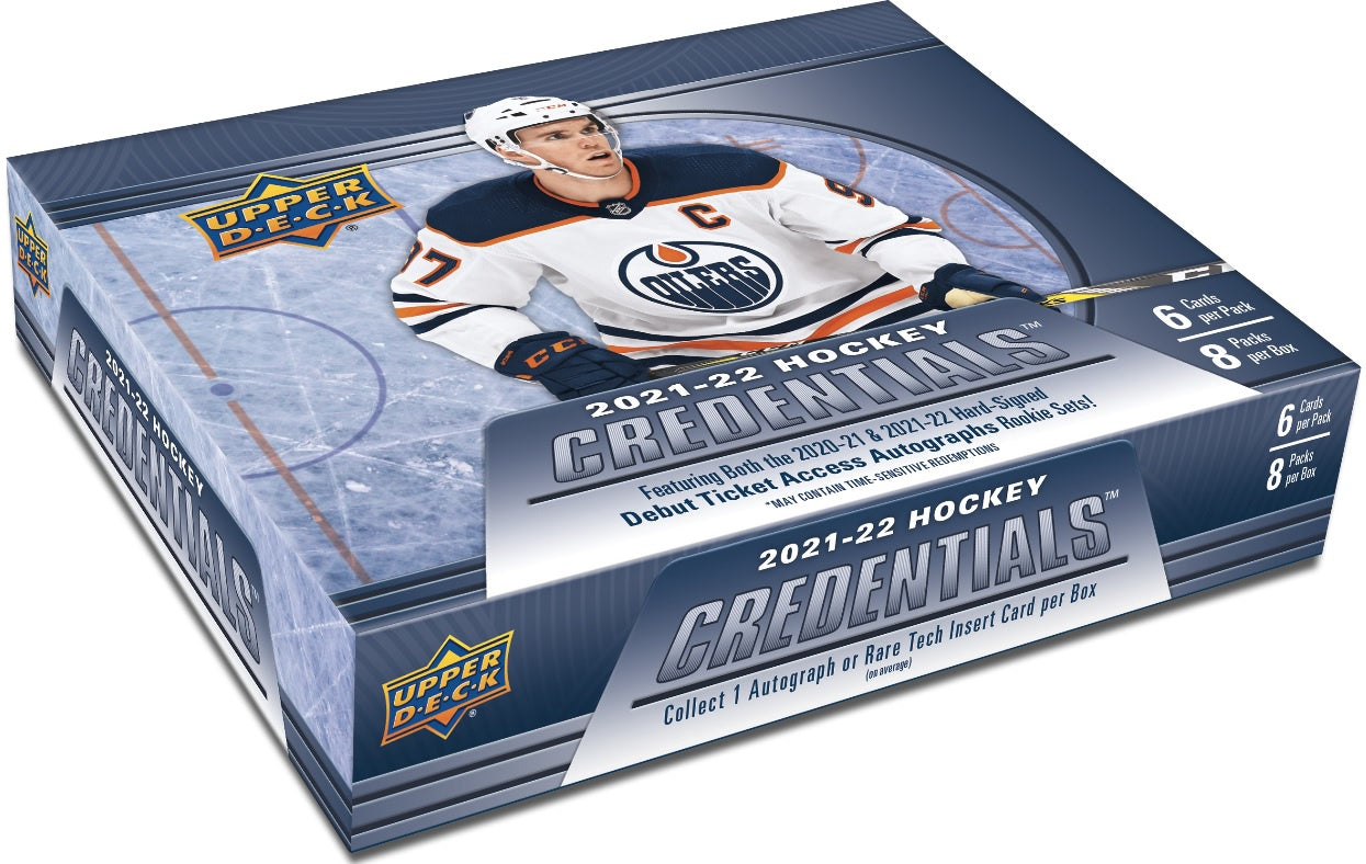 Upper Deck Credentials Hockey 21/22