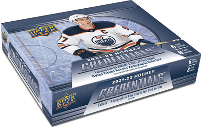 Upper Deck Credentials Hockey 21/22