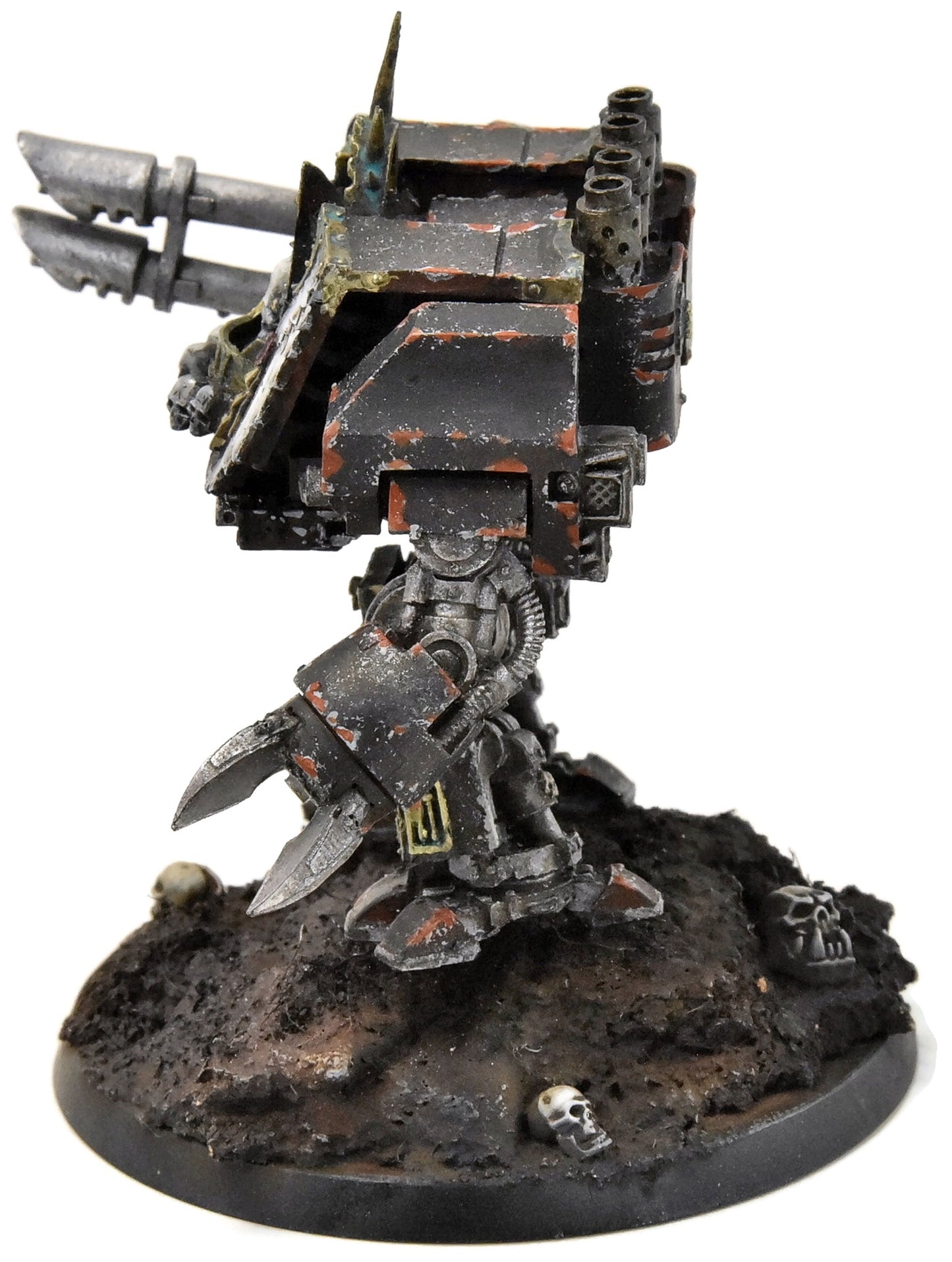 SPACE MARINES Chaplain Dreadnought #3 PRO PAINTED 40K iron hands Forge world